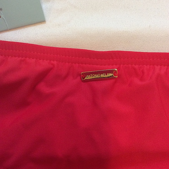 Antonio Melani Red Swimsuit Bottom - Picture 3 of 8